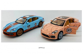 Модель металл. арт. 1900-132 Спорткар свет, звук (6 шт.) шоубокс~