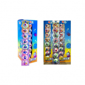 Маршмеллоу арт. 190240 С начинкой "Космонавт" 25 г на листе 20 шт. кор.'