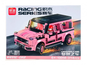 Конструктор арт. 10058 Автомобиль 314 дет. в кор.~/48 шт./ Конструктор арт. 10058 Автомобиль 314 дет. в кор.~/48 шт./