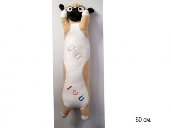 им Обнимашка арт. 396-2-811 Мопс с косточкой на животе 60 см в пак. им Обнимашка арт. 396-2-811 Мопс с косточкой на животе 60 см в пак.