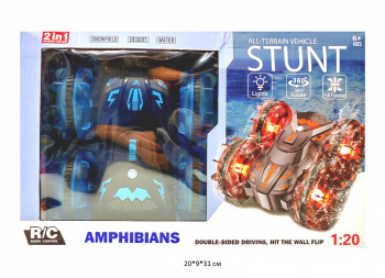 Машина на р/у арт. GS-016 Перевертыш свет, вращение 360° в кор._