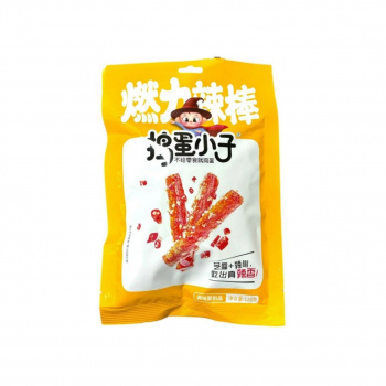 Соевое мясо арт. 704222 Пшеничные острые палочки с кунжутом и чили 128 г 10 шт. желтая упаковка*