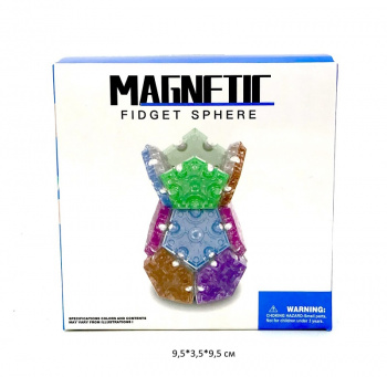 Конструктор магнитный арт. 2203-1 Волшебный шар в кор._ Конструктор магнитный арт. 2203-1 Волшебный шар в кор._