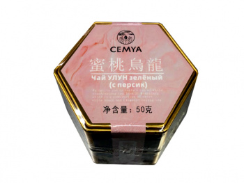 Напиток арт. 290590 Чай Улун зеленый с персиком 50 г в жест.банке* Напиток арт. 290590 Чай Улун зеленый с персиком 50 г в жест.банке*