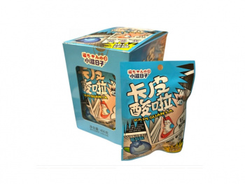 Конфета арт. 640138-3 Кислая Черника 20 г 20 шт. в голубой кор.;/ Конфета арт. 640138-3 Кислая Черника 20 г 20 шт. в голубой кор.;/