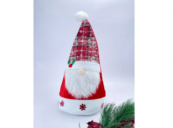 Колпак новогодний арт. 618111-502 "Дед Мороз" (12 шт.) упаковка