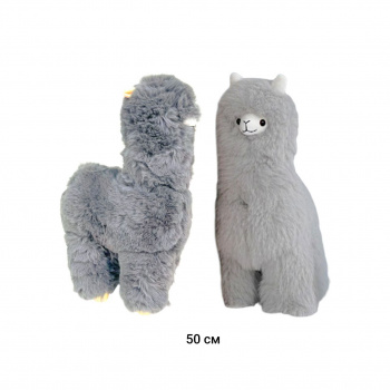 им Лама арт. 04359-1-209 Серая мохнатая стоит 50 см в пак. им Лама арт. 04359-1-209 Серая мохнатая стоит 50 см в пак.