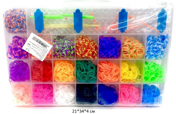 Набор для плетения арт. JY008/028-1 Резиночки в кор._= Набор для плетения арт. JY008/028-1 Резиночки в кор._=