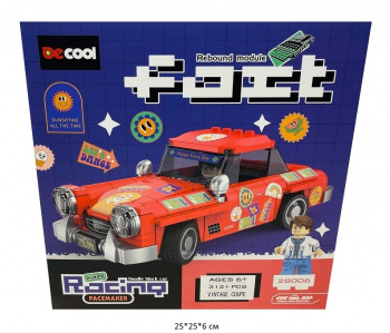 Конструктор арт. 28006 Автомобиль 312 дет. в кор.• Конструктор арт. 28006 Автомобиль 312 дет. в кор.•