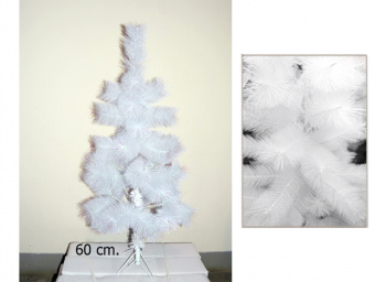 Елка 60 см арт. C1006-1-60-601 Белая пушистая №9/16 в кор. Елка 60 см арт. C1006-1-60-601 Белая пушистая №9/16 в кор.