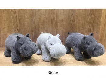 им Бегемот арт. 209203 Цвета микс 35 см в пак. им Бегемот арт. 209203 Цвета микс 35 см в пак.