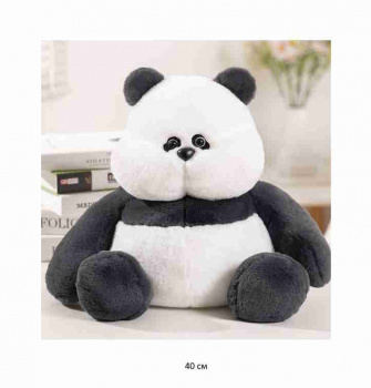 им Панда арт. YE241223-1-2 Пухлые щечки 40 см в пак.) им Панда арт. YE241223-1-2 Пухлые щечки 40 см в пак.)