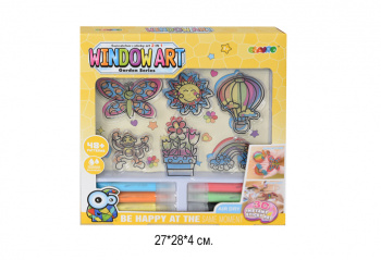 Набор для витражей арт. 9022E "Ассорти" в коробке_/72 шт./