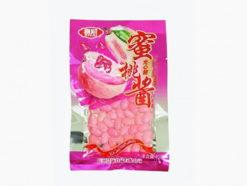 Конфета арт. 080170-1 Жевательные бобы "Персик" 35 г 20 шт. упаковка'#,*