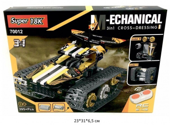 Конструктор арт. 70012 Вездеход 395 дет. в кор._/48 шт./ Конструктор арт. 70012 Вездеход 395 дет. в кор._/48 шт./