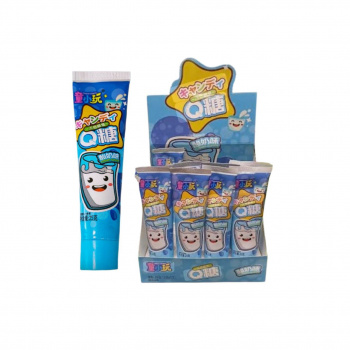 Конфета арт. 002476/002469-7 Жидкая "Зубная паста" "Йогурт" 25 г 20 шт. в кор.;