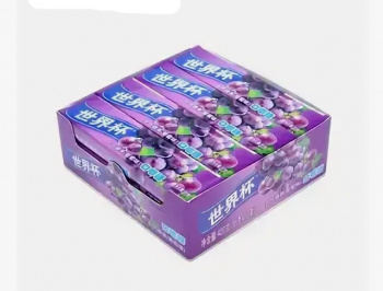 Конфета арт. 936769/936585 Жевательная "Виноград" 35 г 20 шт. в кор./*#