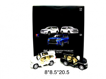 Модель металл. арт. CZ123A Джип цвета микс (8 шт.) шоубокс_ Модель металл. арт. CZ123A Джип цвета микс (8 шт.) шоубокс_