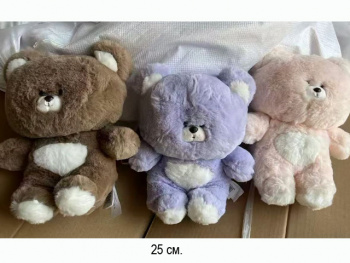 им Медведь арт. 209042 С белым животом 25 см цвета микс в пак. им Медведь арт. 209042 С белым животом 25 см цвета микс в пак.