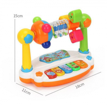 Пианино арт. 2008B Развив. на батар. свет, звук в кор.) Пианино арт. 2008B Развив. на батар. свет, звук в кор.)