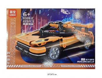 Конструктор арт. 8326-2 Автомобиль 225 дет. в кор.~• Конструктор арт. 8326-2 Автомобиль 225 дет. в кор.~•