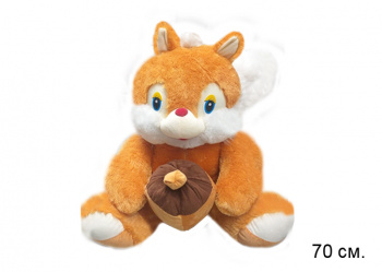 им Белка арт. X3851872 Рыжая с орешком 70 см в пак. им Белка арт. X3851872 Рыжая с орешком 70 см в пак.