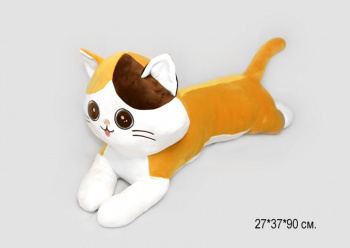 им Кошка арт. 21024A/90 Рыжая с белым лежит в пак. им Кошка арт. 21024A/90 Рыжая с белым лежит в пак.