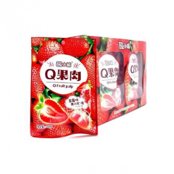 Мармелад арт. 950024-2/950017-2 Фруктовый Клубника 28 г 20 шт. в кор.#