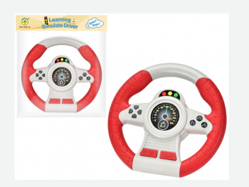 Руль арт. 2192E-40" На батарейках в пакете 24*4*26 Руль арт. 2192E-40" На батарейках в пакете 24*4*26