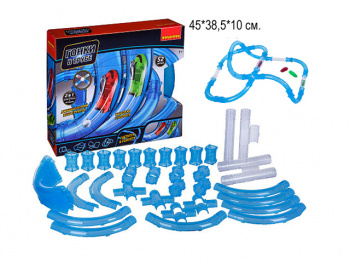 Автотрек-туннель арт. 022-4 52 дет. в кор.~