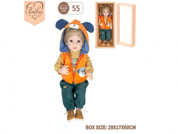 Кукла арт. QS83088" Мальчик в коробке 29*17*60 Кукла арт. QS83088" Мальчик в коробке 29*17*60