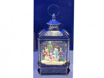 Фонарь Новогодний арт. 9181-9-3-601 "Снеговики" свет 23 см в кор. Фонарь Новогодний арт. 9181-9-3-601 "Снеговики" свет 23 см в кор.