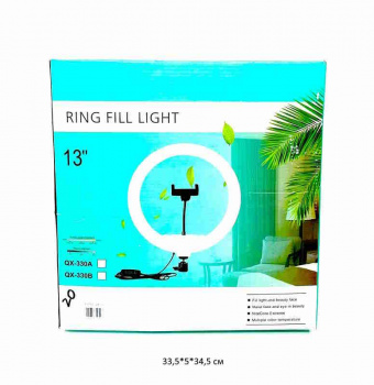 Кольцо осветитель арт. QX-330 d 33 см в кор._