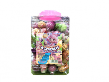 Маршмеллоу арт. 889405 Фруктовое "Бабл-ти" вкусы микс 9 г 100 шт. в банке*