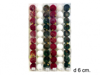 Шары арт. ZR6010 Набор 10 шт. d-6 см в кор. цвета микс