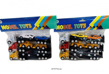 Набор машин арт. 955C-10/99C5-10 Автовоз с машинами 3 шт. в пак.•