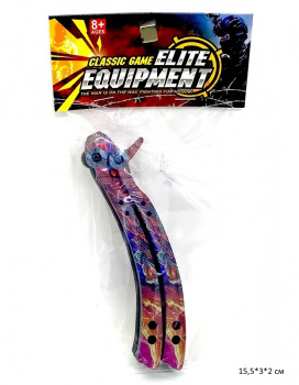 Оружие арт. YU7626D Нож бабочка деревянный в пак._ Оружие арт. YU7626D Нож бабочка деревянный в пак._