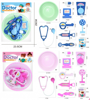 Набор доктора арт. 937" Цвета микс в пак. 23,5*29*4 Набор доктора арт. 937" Цвета микс в пак. 23,5*29*4