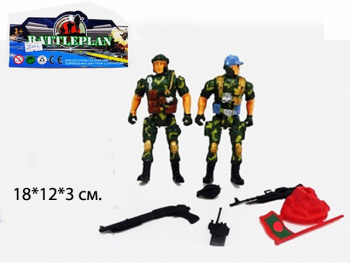 Солдат арт. 5002J" Набор 2 шт. в пакете 18*12*3 Солдат арт. 5002J" Набор 2 шт. в пакете 18*12*3