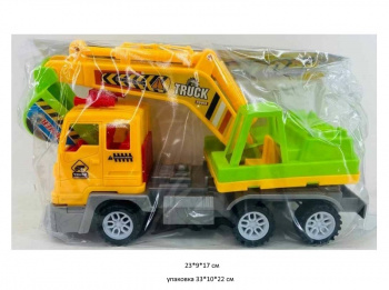 Экскаватор арт. 912-A04 На платформе в пак.~ Экскаватор арт. 912-A04 На платформе в пак.~