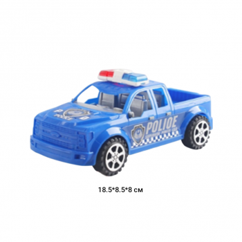 Машина инерц. арт. 168B Пикап полиция в пак. 18,5*8,5*8 Машина инерц. арт. 168B Пикап полиция в пак. 18,5*8,5*8