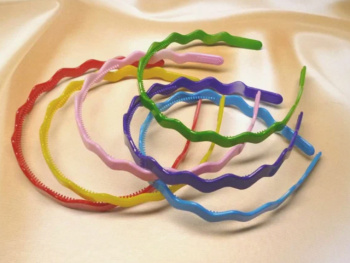 Ободок арт. 30616 Пластик волна в пак. (48 шт.)