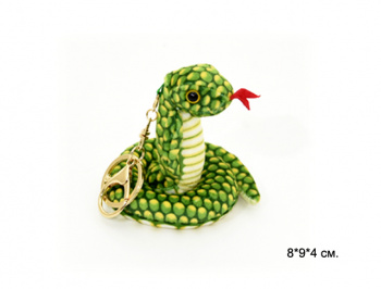 им Змея арт. 24805 Кобра полосатое брюшко цвета микс брелок в пак. им Змея арт. 24805 Кобра полосатое брюшко цвета микс брелок в пак.