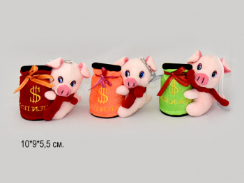 им Свинка арт. 11-1A Копилка муз. на приске в пак.~ им Свинка арт. 11-1A Копилка муз. на приске в пак.~