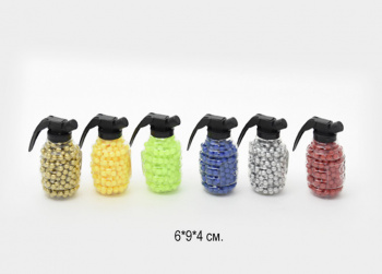 Пульки для пистолетов арт. SOL-17 "Граната" (24 шт.) в кор. Пульки для пистолетов арт. SOL-17 "Граната" (24 шт.) в кор.