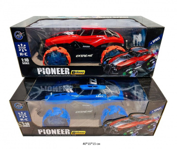 Машина на р/у арт. 599D-6 Цвета микс пар в кор.• Машина на р/у арт. 599D-6 Цвета микс пар в кор.•