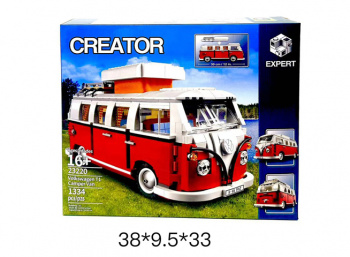 Конструктор арт. 23220 Дом на колесах 1334 дет. в кор._