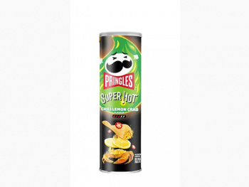 Чипсы арт. 302789 Pringles острый краб 110 г в черной банке 