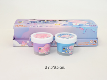 Лизун арт. LY-039 Космонавт 130 г матовые цвета микс в банке (8 шт.) шоубокс_ Лизун арт. LY-039 Космонавт 130 г матовые цвета микс в банке (8 шт.) шоубокс_